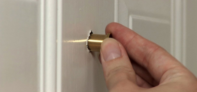 peephole door repair in Hercules